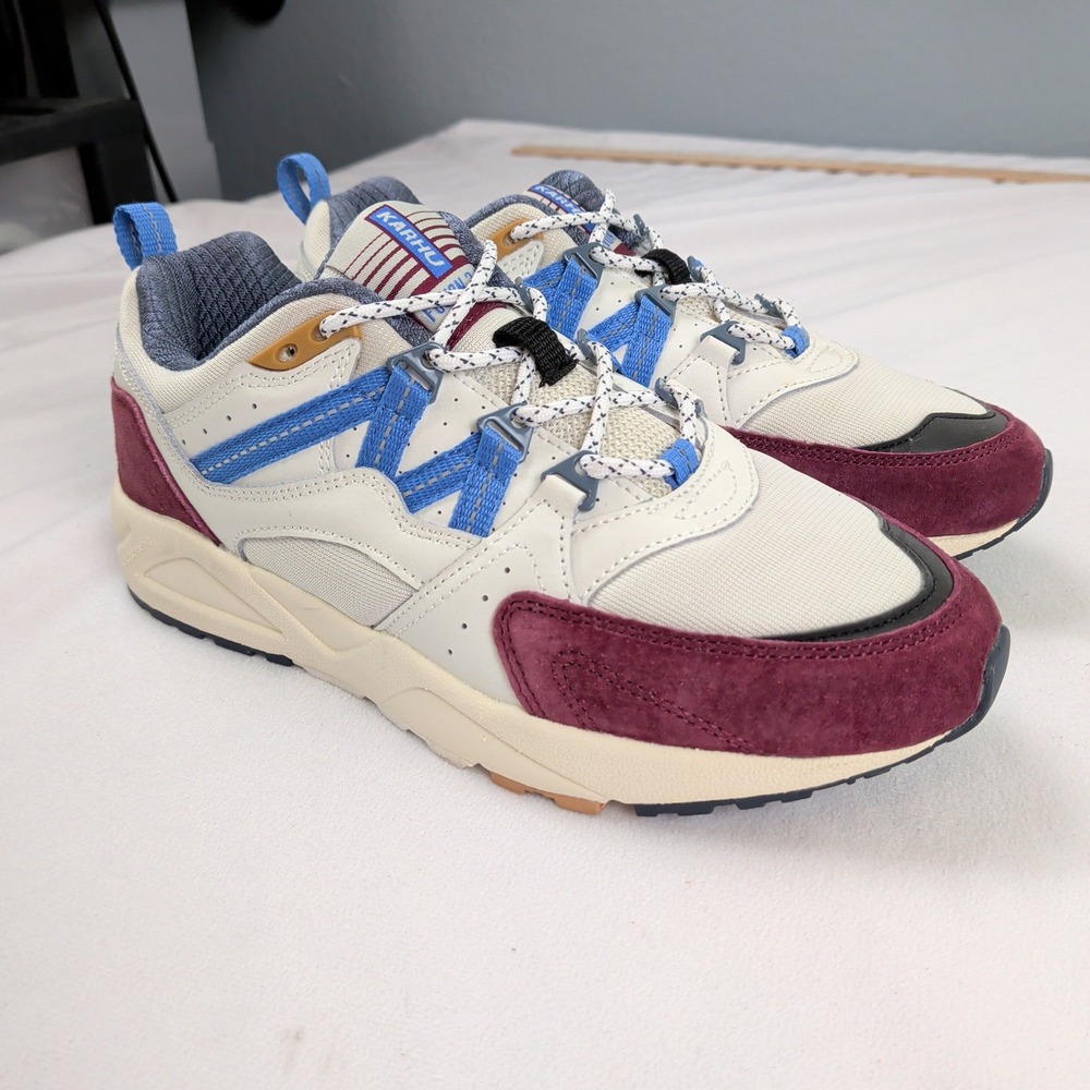 Karhu Fusion 2.0 Rhododendron Marina Suede Sneakers Mens 6 Womens‎ 7.5